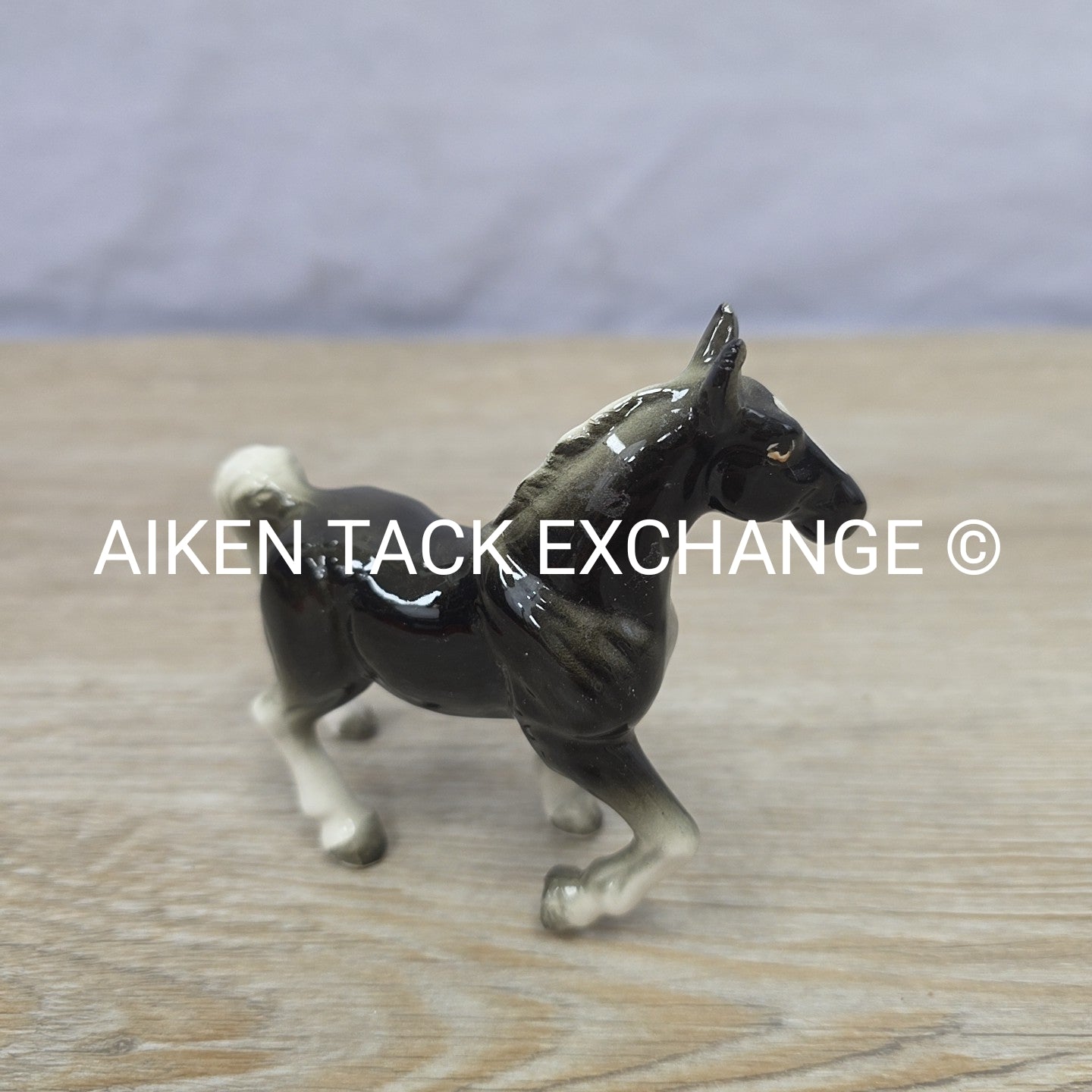 Handpainted Horse Figurine Made in Japan