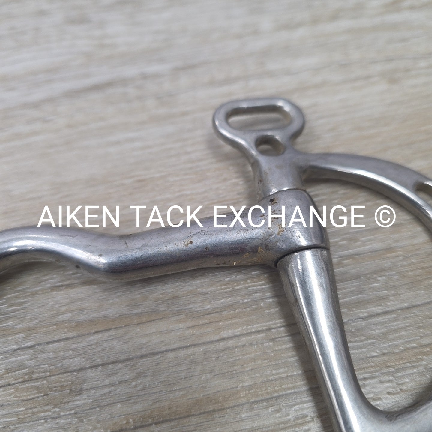 Mullen Mouth Uxeter Kimberwick Bit 5" (No Hooks & Curb Chain)