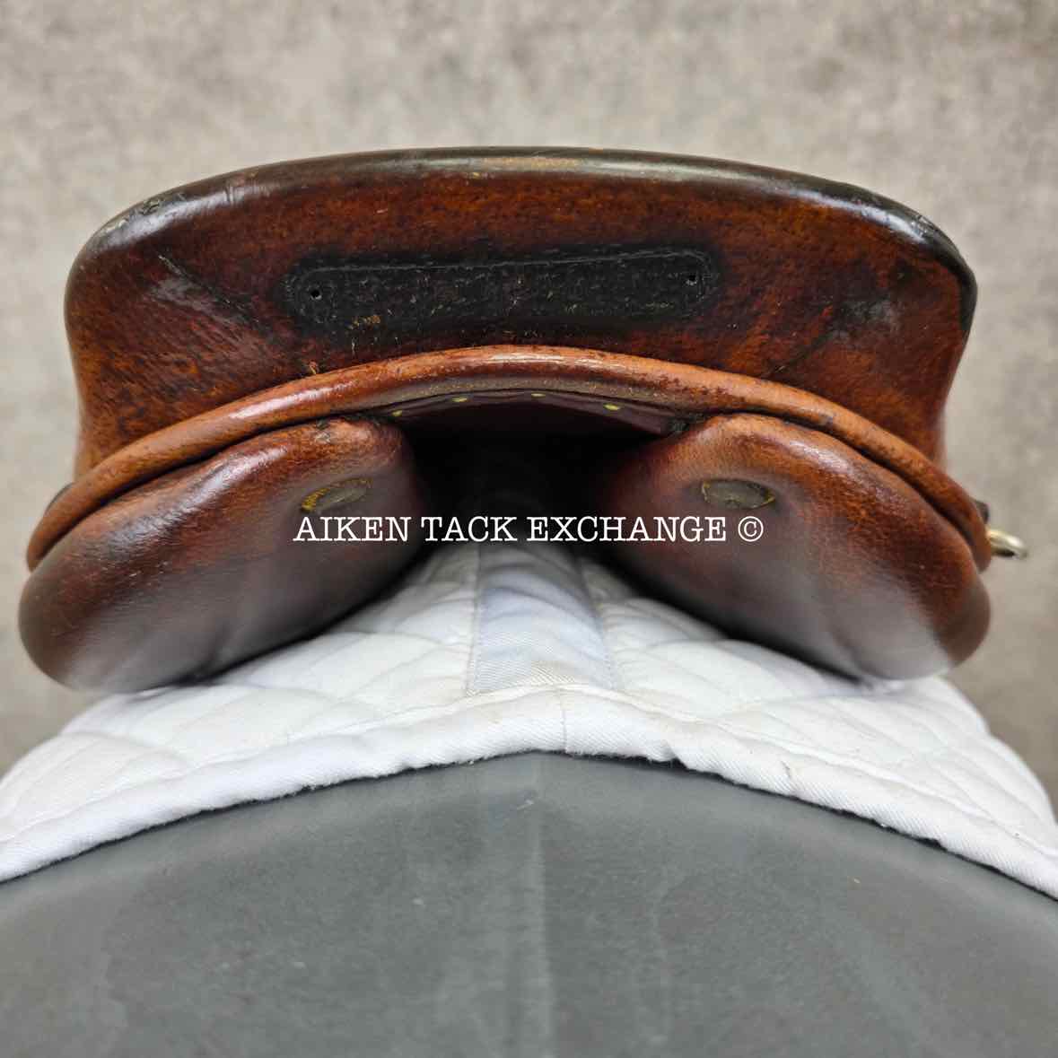 Hermes Steinkraus Close Contact Jump Saddle, 18" Seat, Medium Tree, Foam Panels
