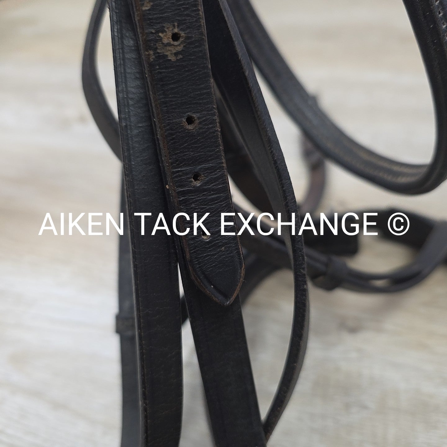 Hintermayer Weymouth Double Bridle, No Reins, Black, Size Full