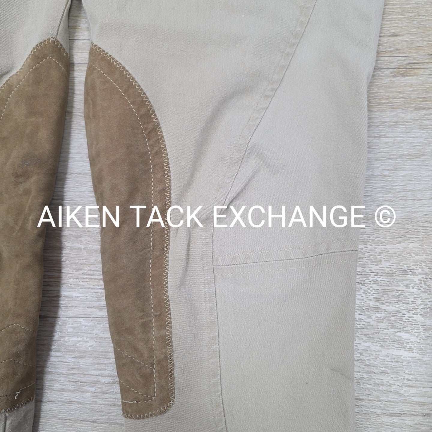 BARGAIN BUNDLE: 2 Tailored Sportsman Side Zip Knee Patch Breeches Size 32R & 32L
