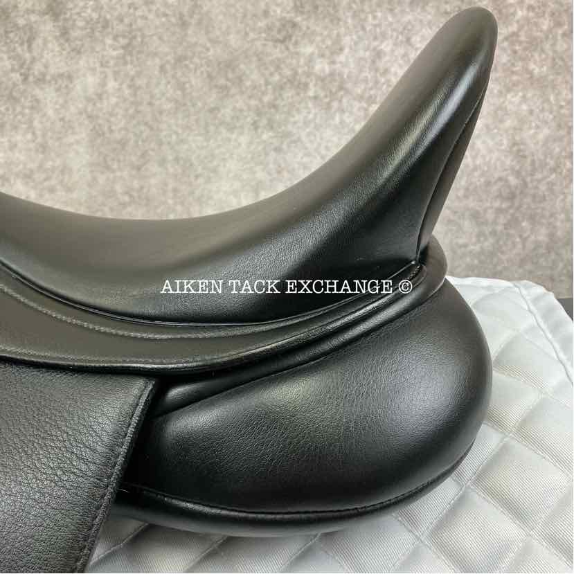 **SOLD** 2014 Bates Isabell Werth Dressage Saddle, 17" Seat, Adjustable Tree - Changeable Gullet, Wool Flocked Panels