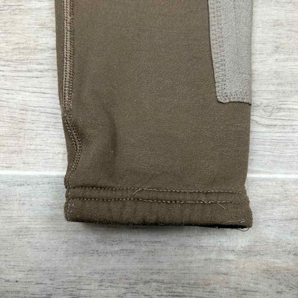 Kerrits Fleece Lined Winter Extended Knee Patch Tights, Size Medium
