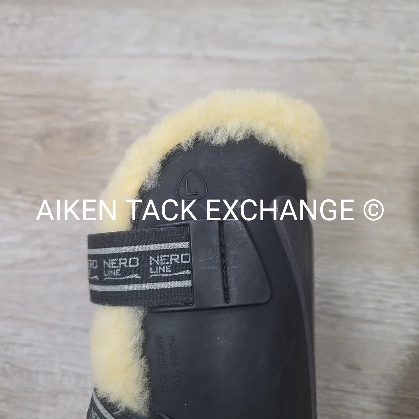 Veredus Nero Line Grand Prix Baloubet Sheepskin Tendon Boots, Size Large