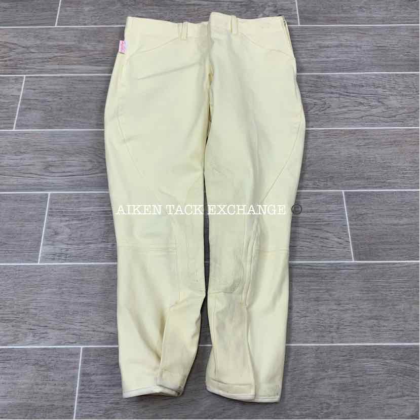 Tailored Sportsman Knee Patch Side Zip Breeches, Children's 12