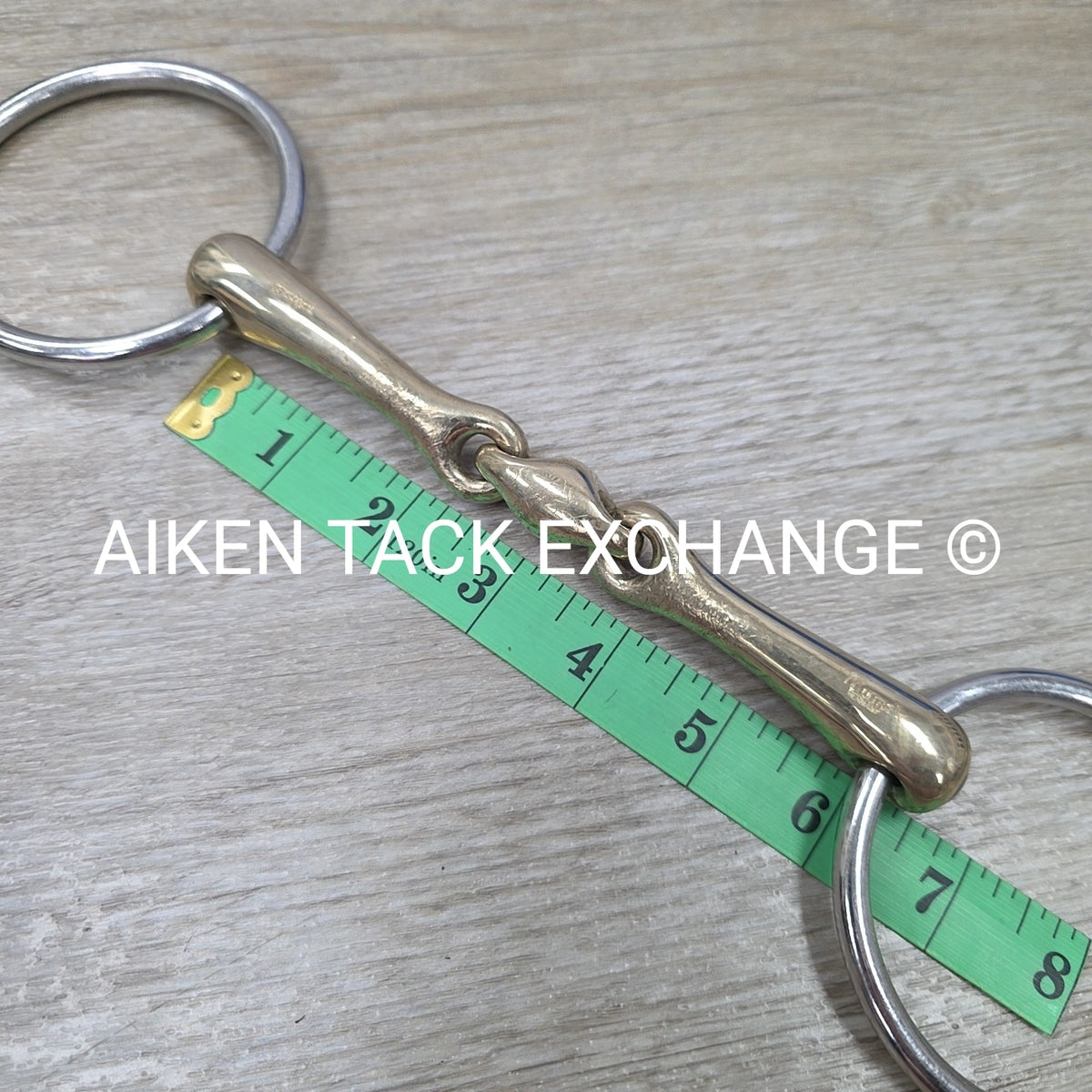 Herm Sprenger KK Ultra Sensogan Double Joint Loose Ring Bit 6"