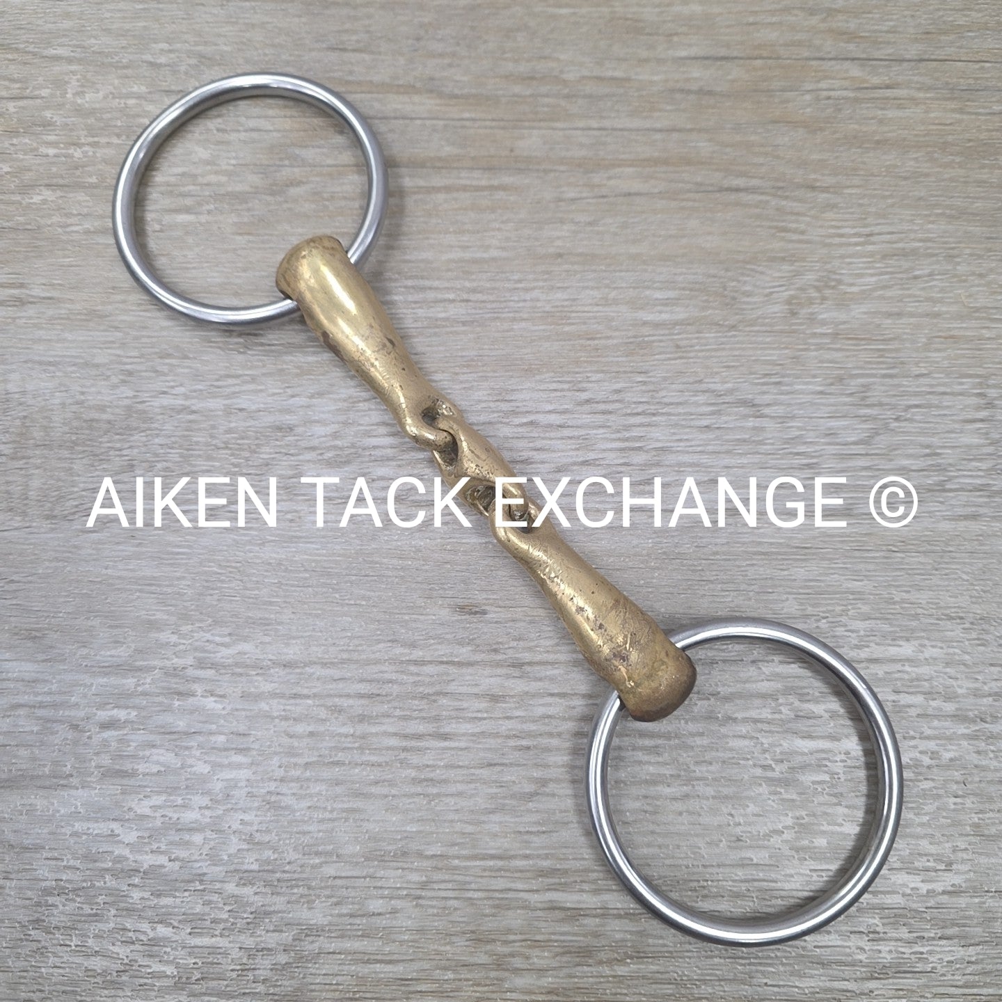 Herm Sprenger KK Ultra Aurigan Double Joint Loose Ring Bit 5.25"