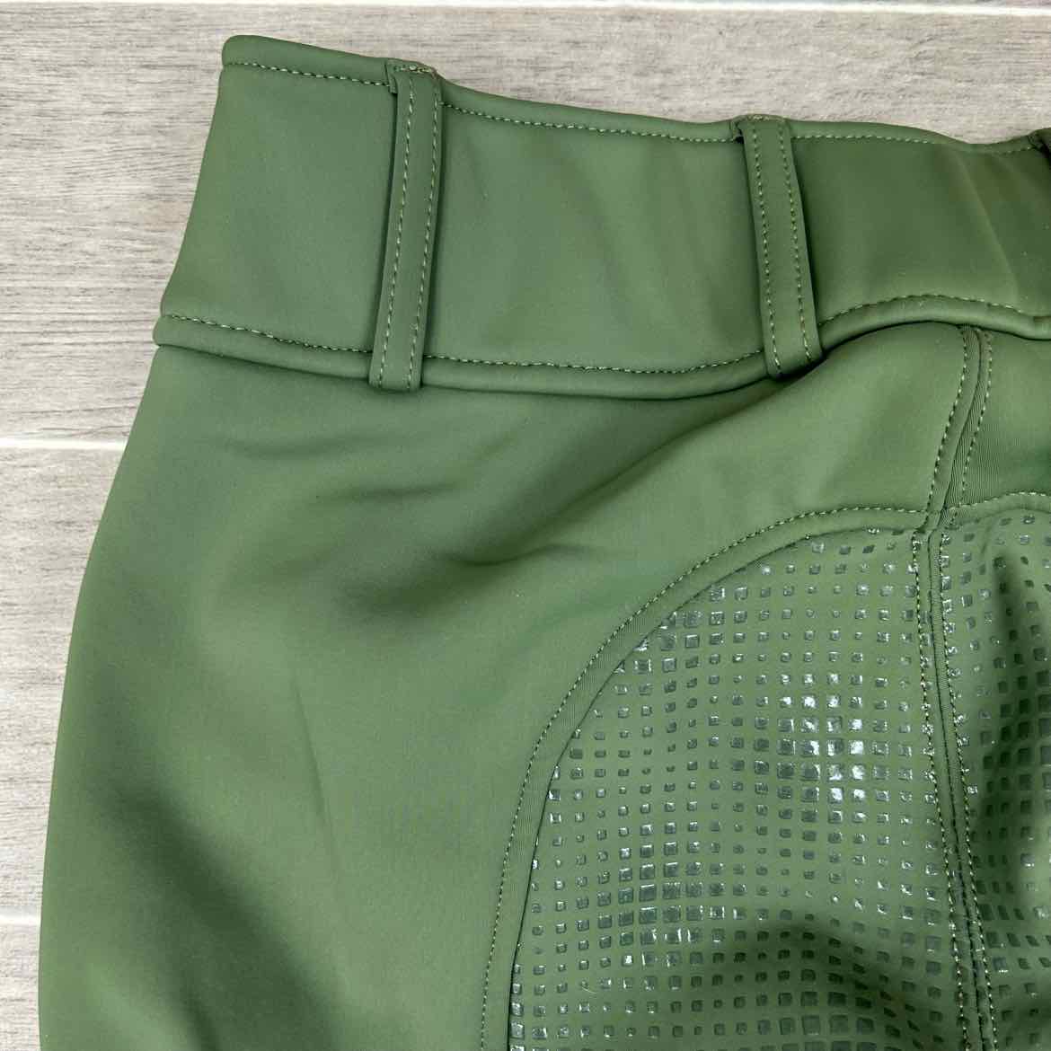 Horze Silicone Grip Full Seat Fleece Lined Winter Breeches, Size 28