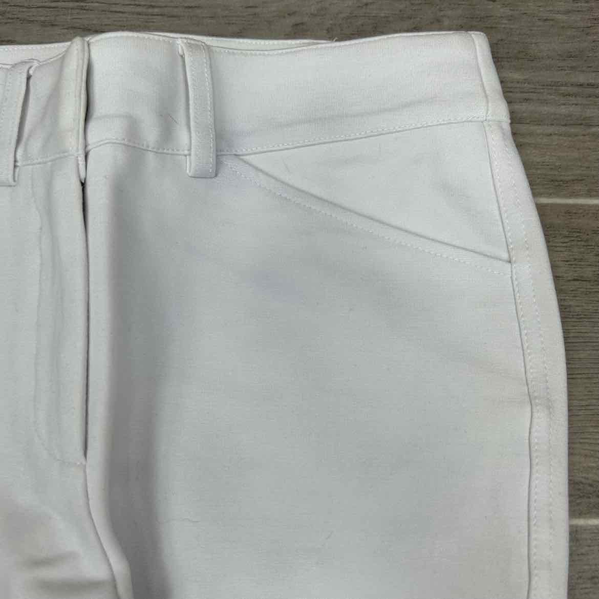 KAKI by Kathryn Hall Silicone Grip Knee Patch Breeches, Size 14