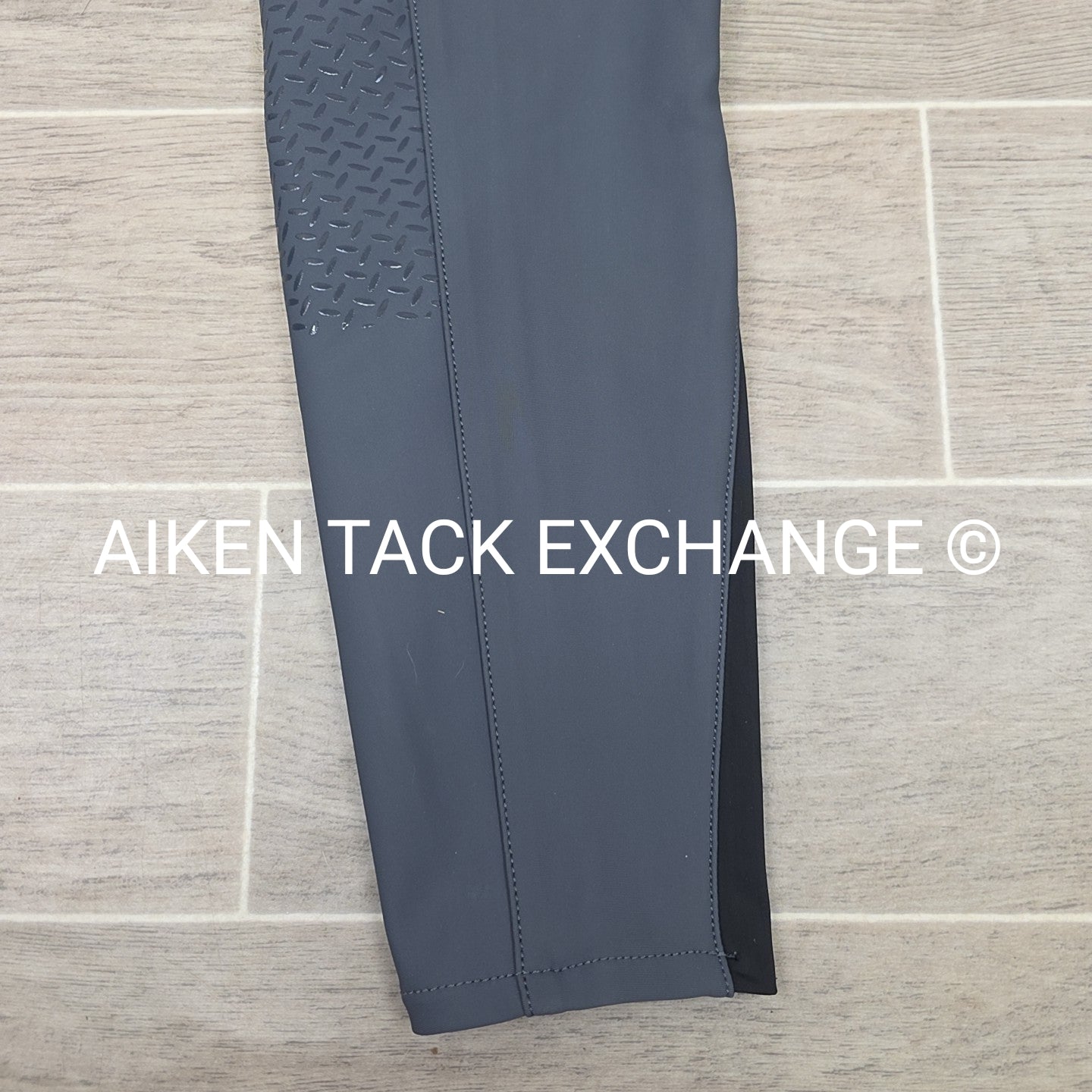 KL Select Gabrielle Full Seat Breeches, Slate/Espresso, Women's Size 28R