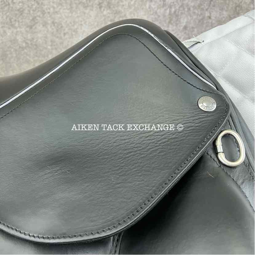 2016 Devoucoux Makila S Monoflap Dressage Saddle, 17.5" Seat, 3A Flap, Medium Wide Tree, D3D Panels, Full Buffalo Leather