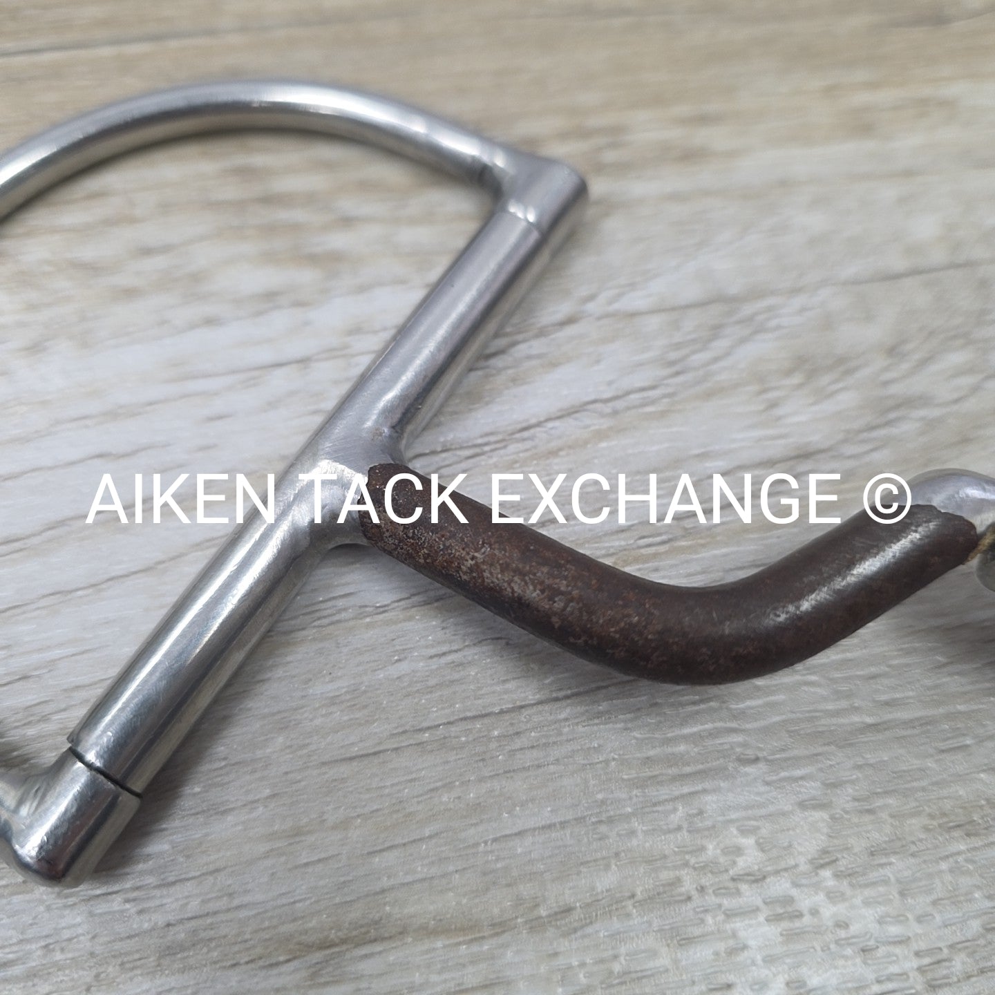 JKS Jay Shuttleworth D Ring Sweet Iron High Port Comfort Mouth Bit 5.25"