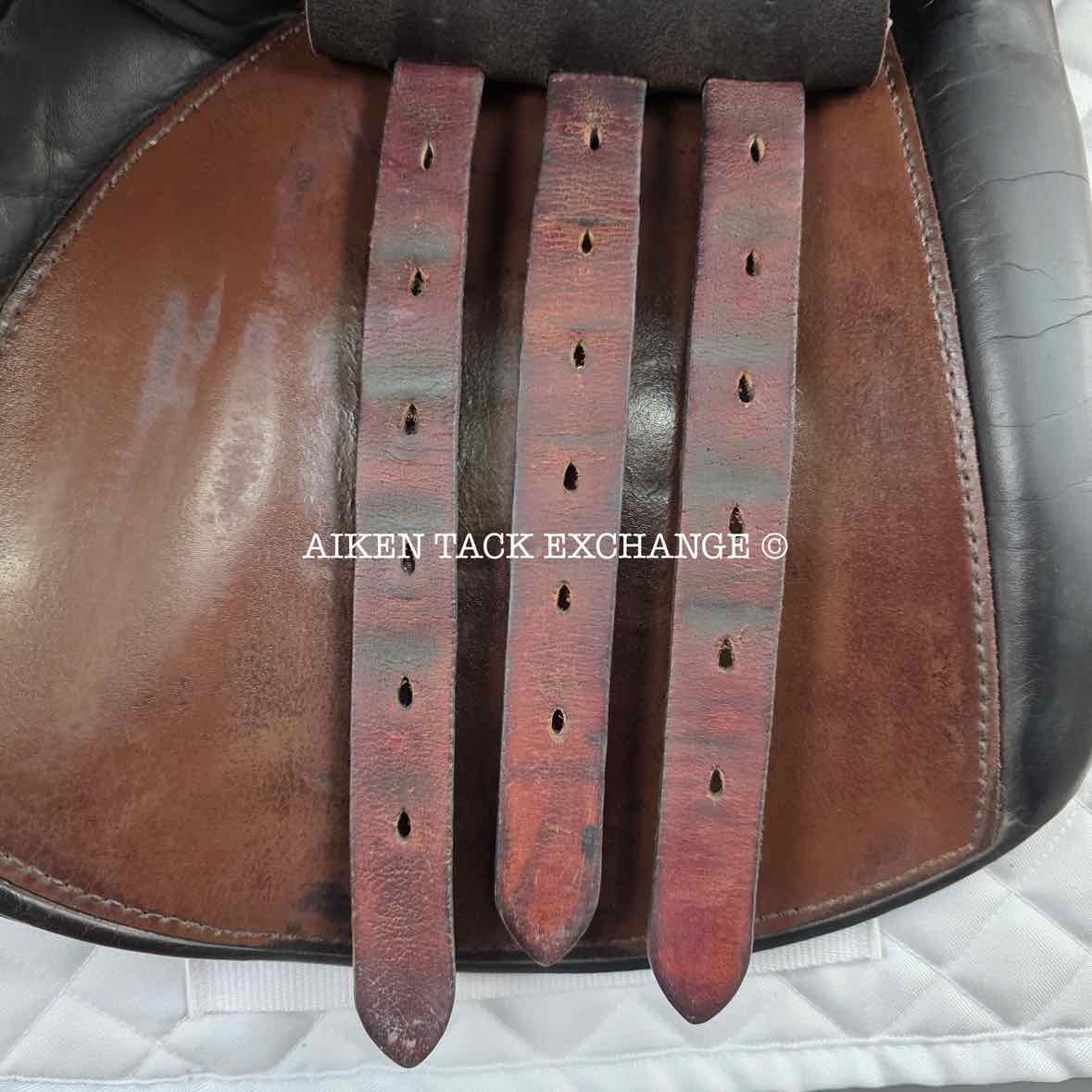 **SOLD** Berney Brothers GP All Purpose Saddle, 18" Seat, Wide Tree, Wool Flocked Panels