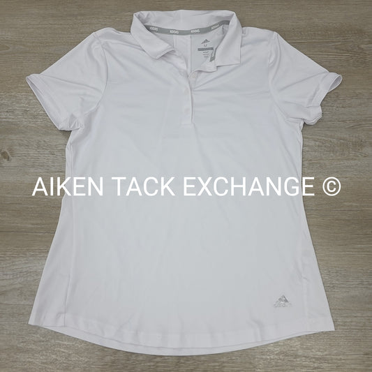 Adidas Short Sleeve Polo Top, Size Medium