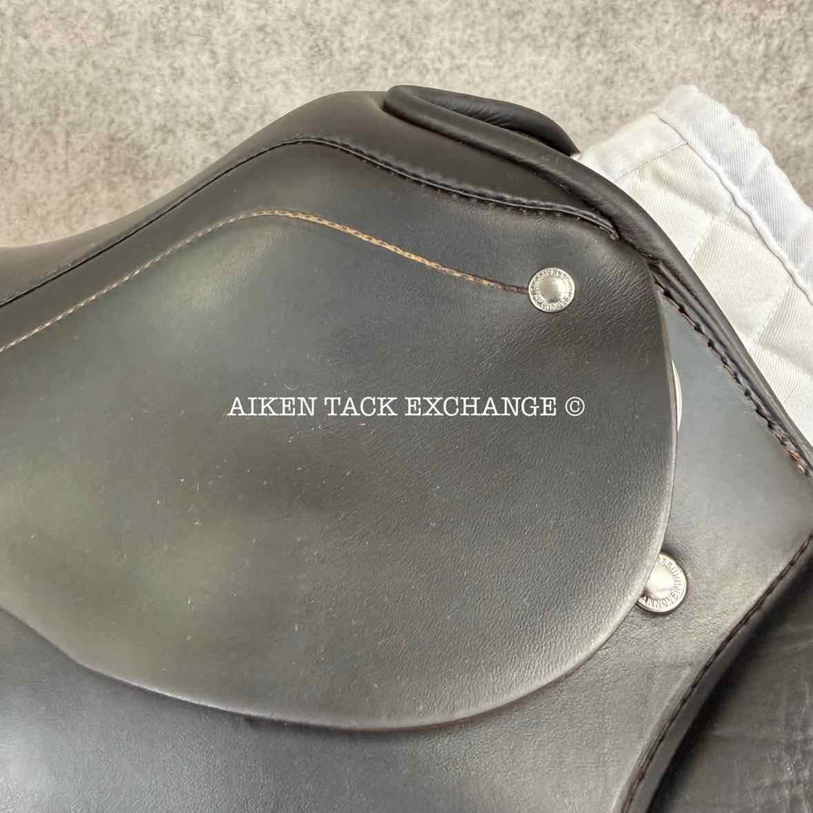 2021 Passier Performance Jump Saddle, 17.5" Seat, Medium Wide Tree, Wool Flocked Panels