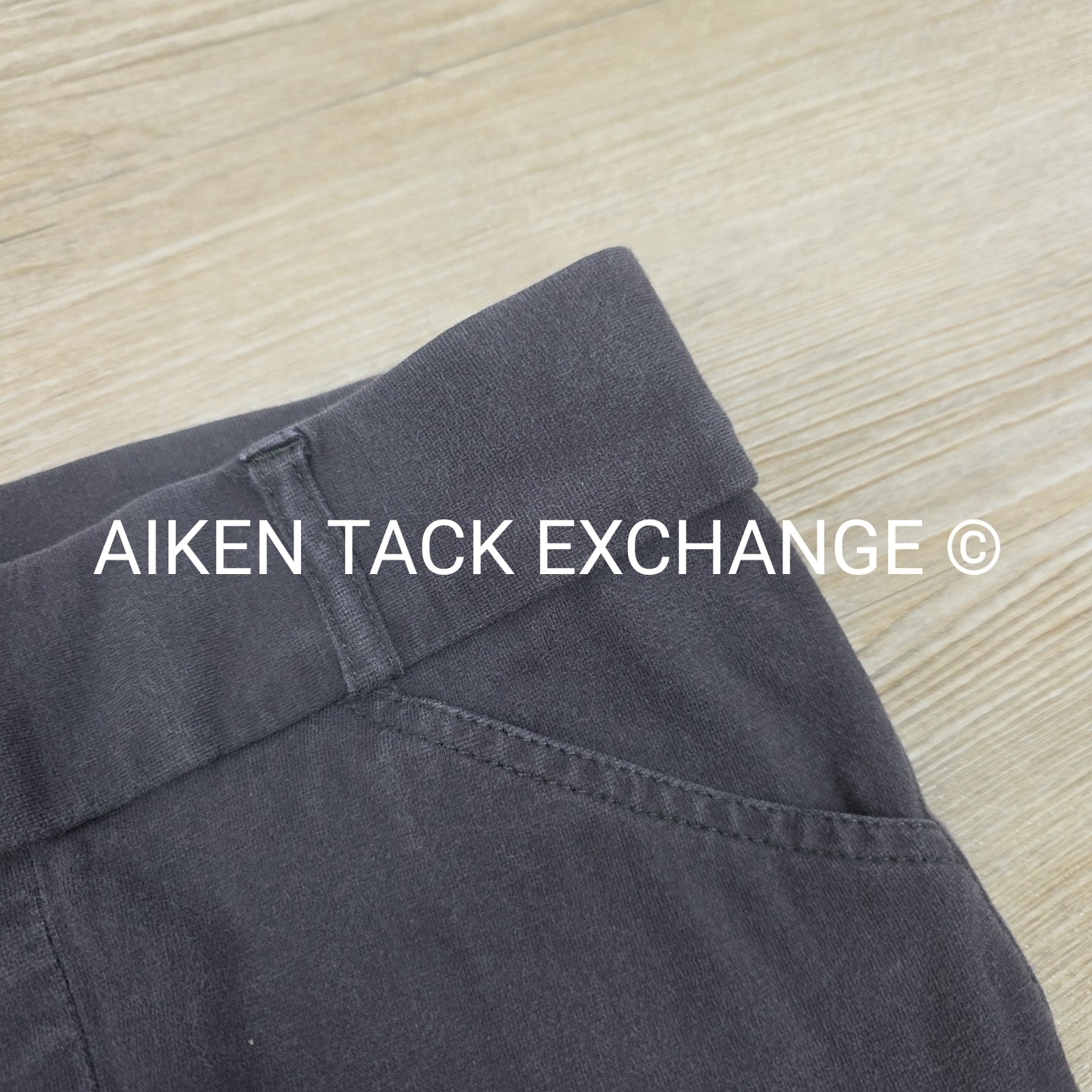 Dover Saddlery Riding Sport Silicone Grip Knee Patch Tights, Size 10