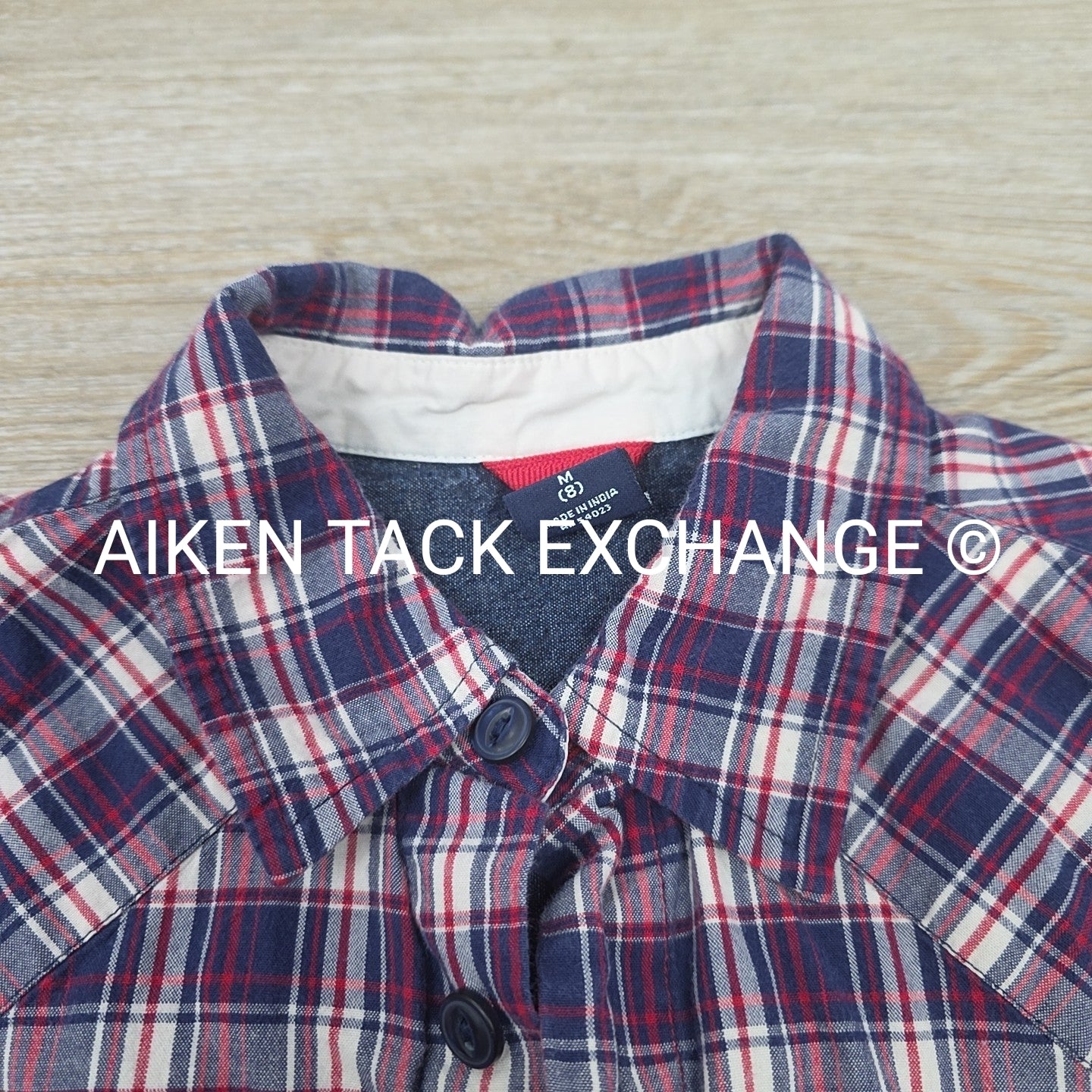 GAP Short Sleeve Button Up Shirt, Size Medium