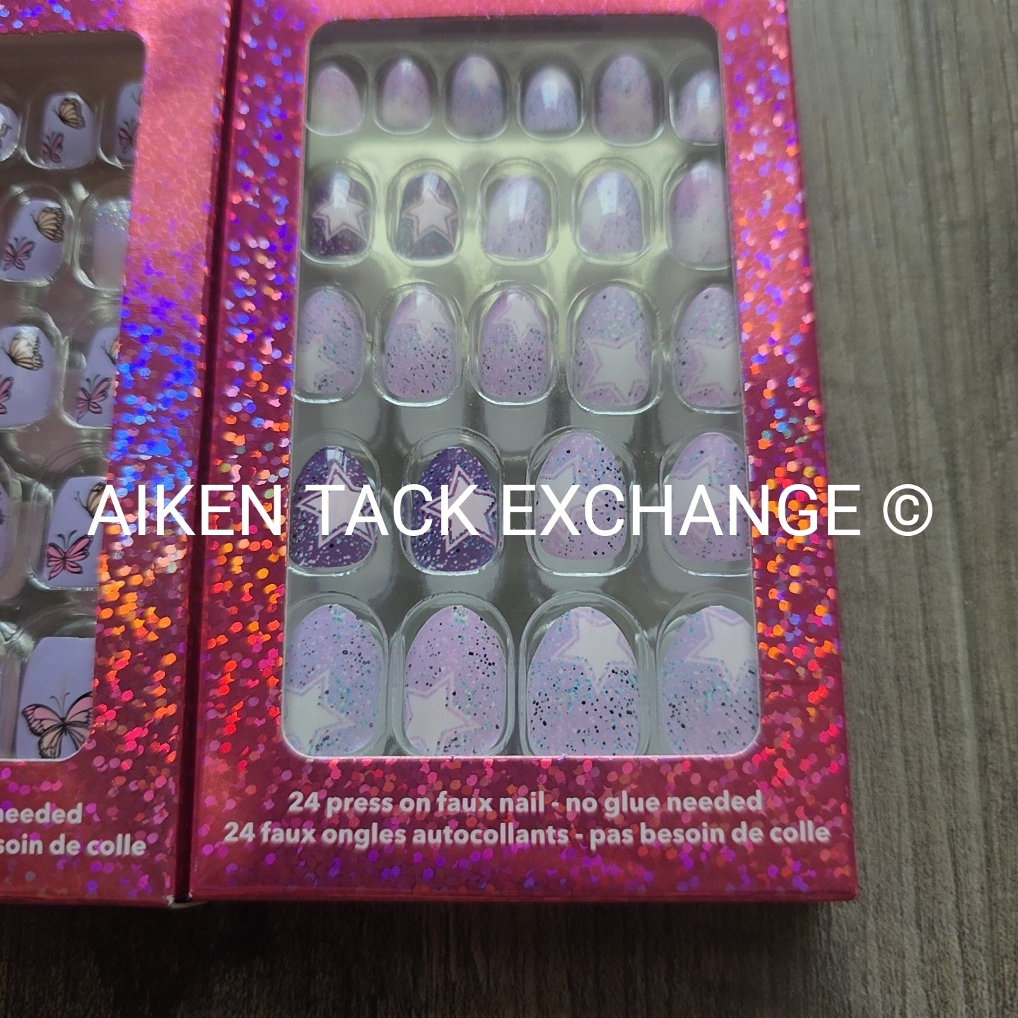 Claire's Press-On Nails (2 Sets) - 24 Count Each (48 Total)
