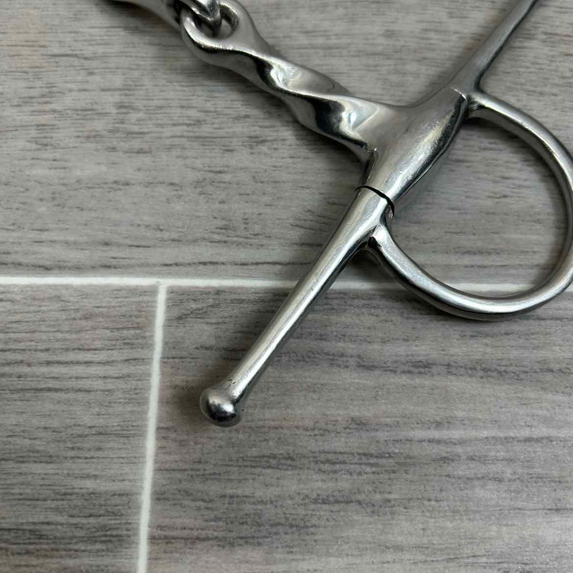 Single Joint Slow Twist Full Cheek Bit 5"