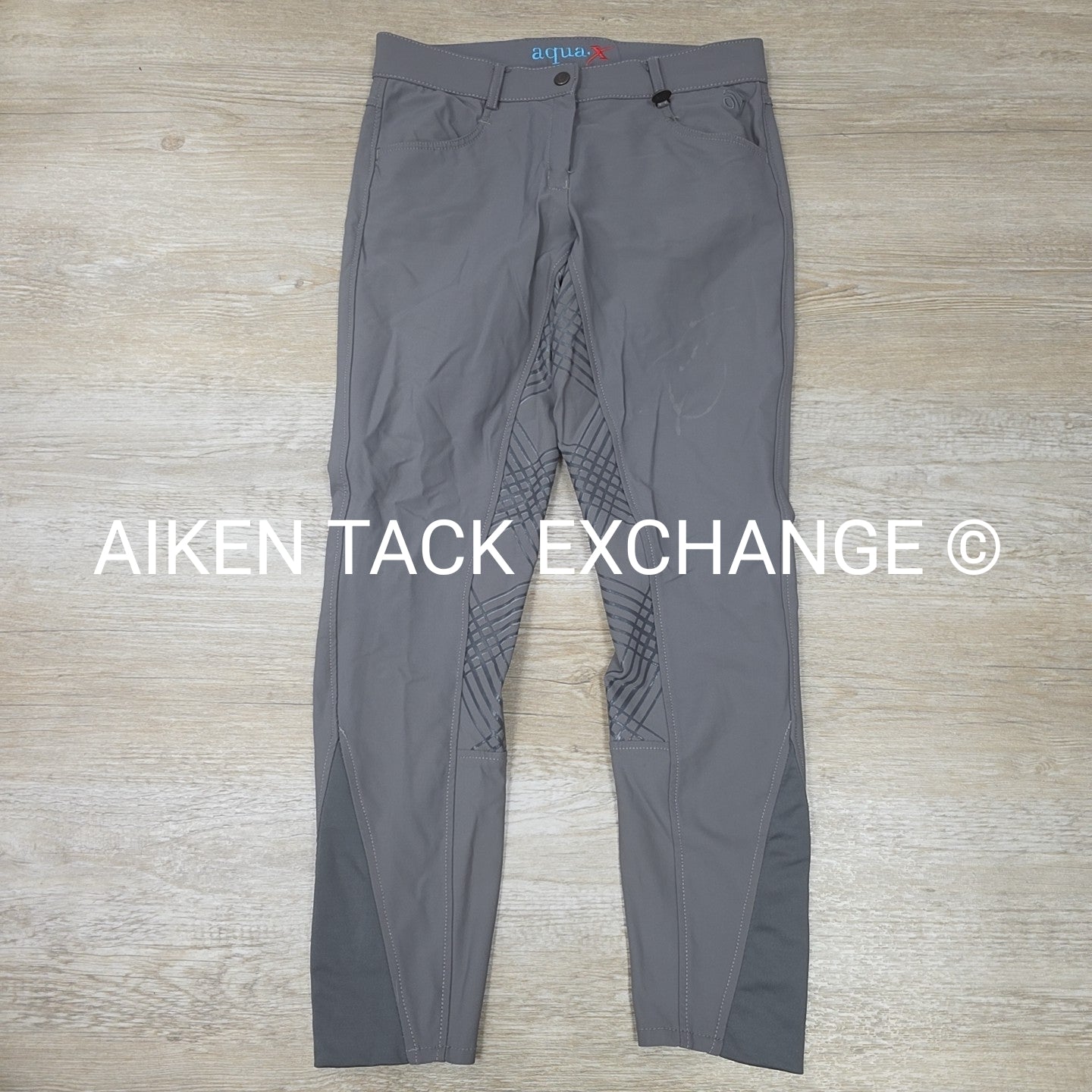 Ovation Aqua X Silicone Grip Full Seat Breeches, Size 28 R