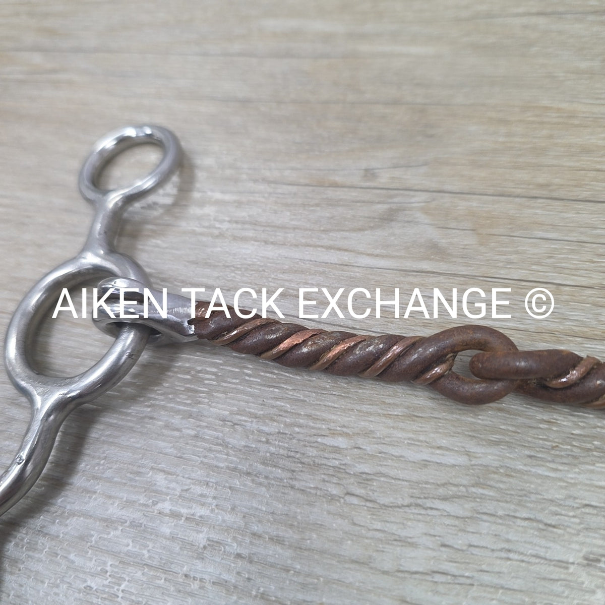 Bit Master Single Joint Twisted Copper Jr Cowhorse Bit 5"