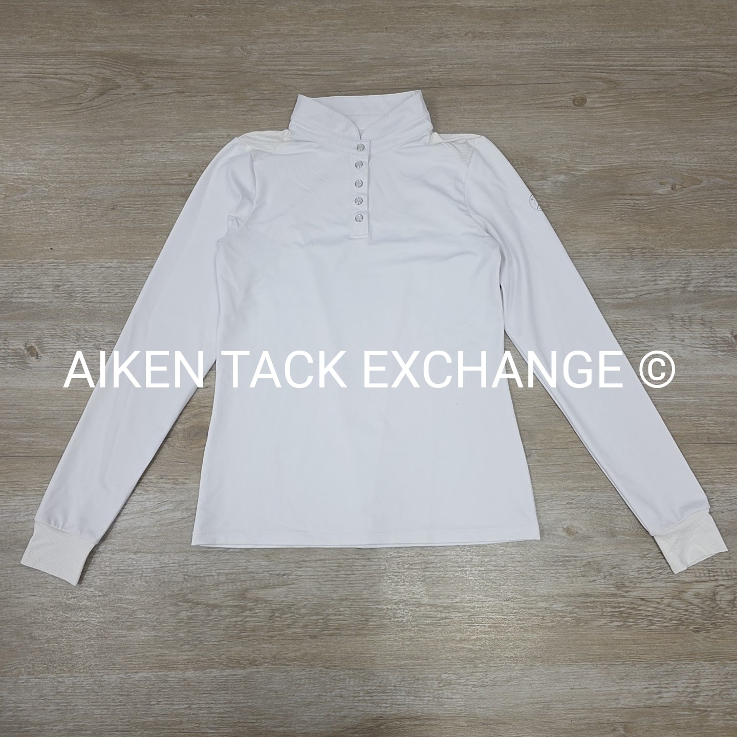 Free Ride Equestrian Devon Long Sleeve Show Shirt, Size Large