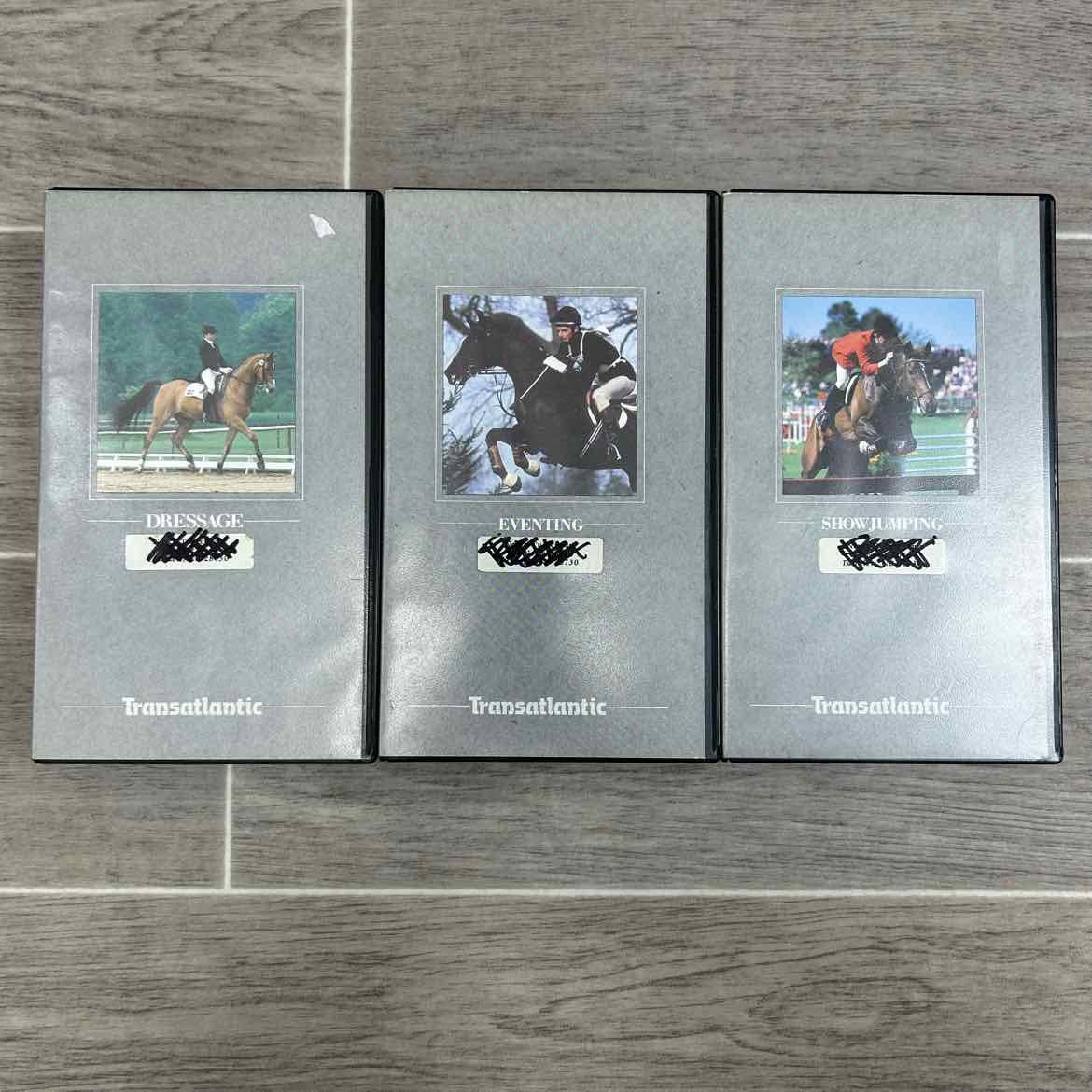 BARGAIN BUNDLE: Miller's Horse in Sport Show Jumping, Dressage, & Eventing VHS S