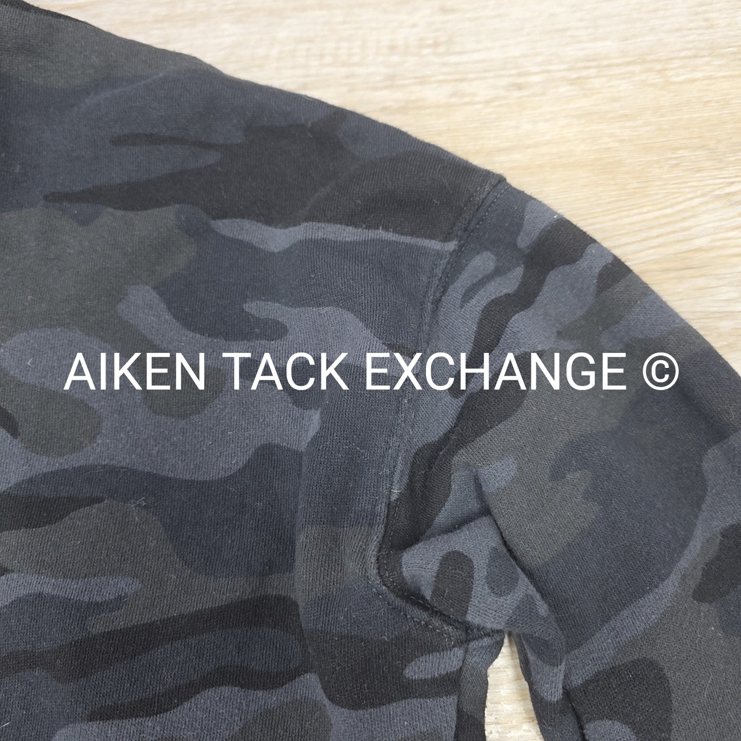Equine & Design Cropped Hoodie, Size Large