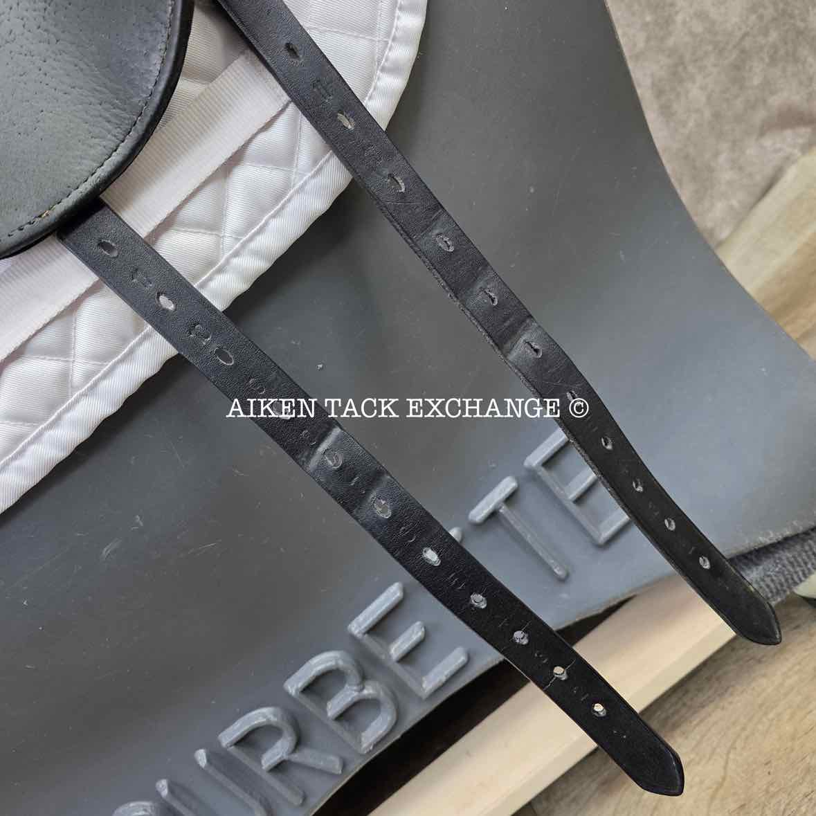 2013 Custom Saddlery Icon Star Monoflap Dressage Saddle, 18" Seat, Adjustable Tree, Wool Flocked Panels