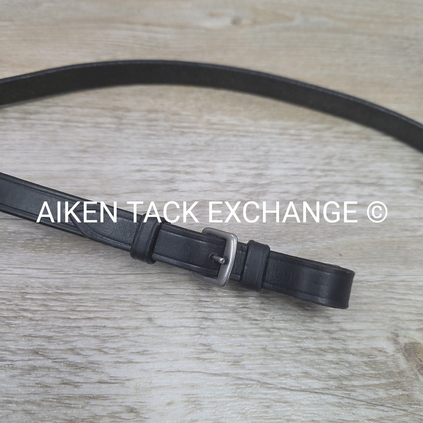 Cotton Web Reins, Black, 55"