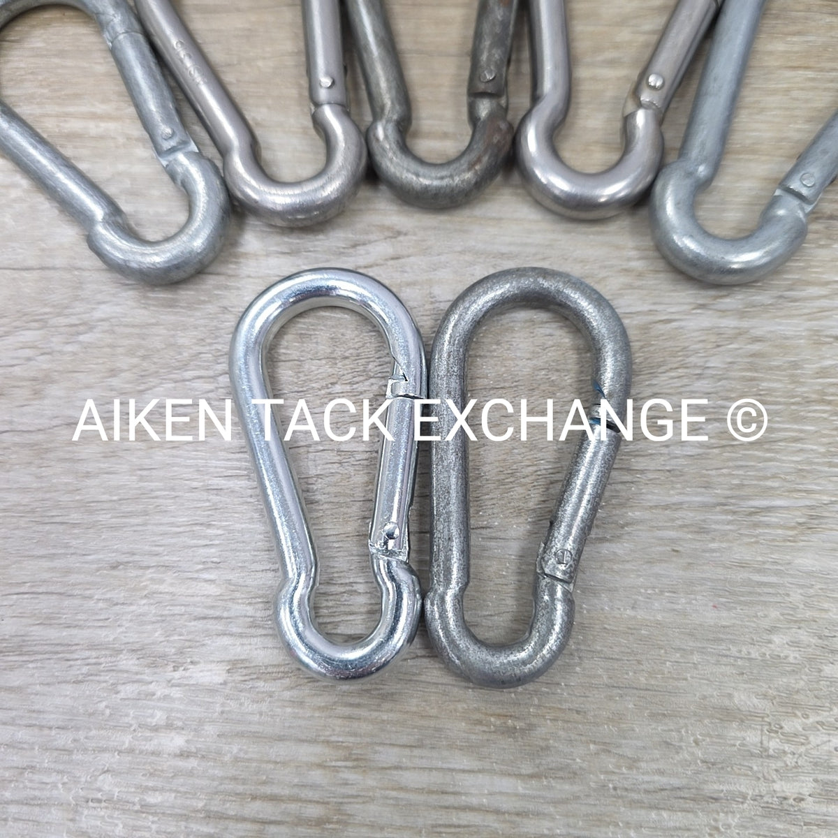 BARGAIN BUNDLE: 7 Carabiner Clips, Assorted Sizes
