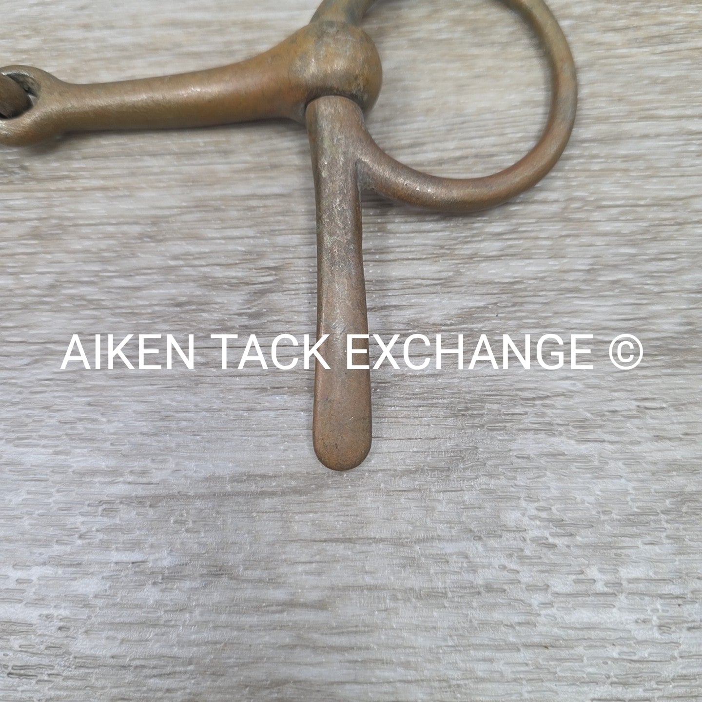 Never Rust Single Joint Half Cheek Bit 4.75"