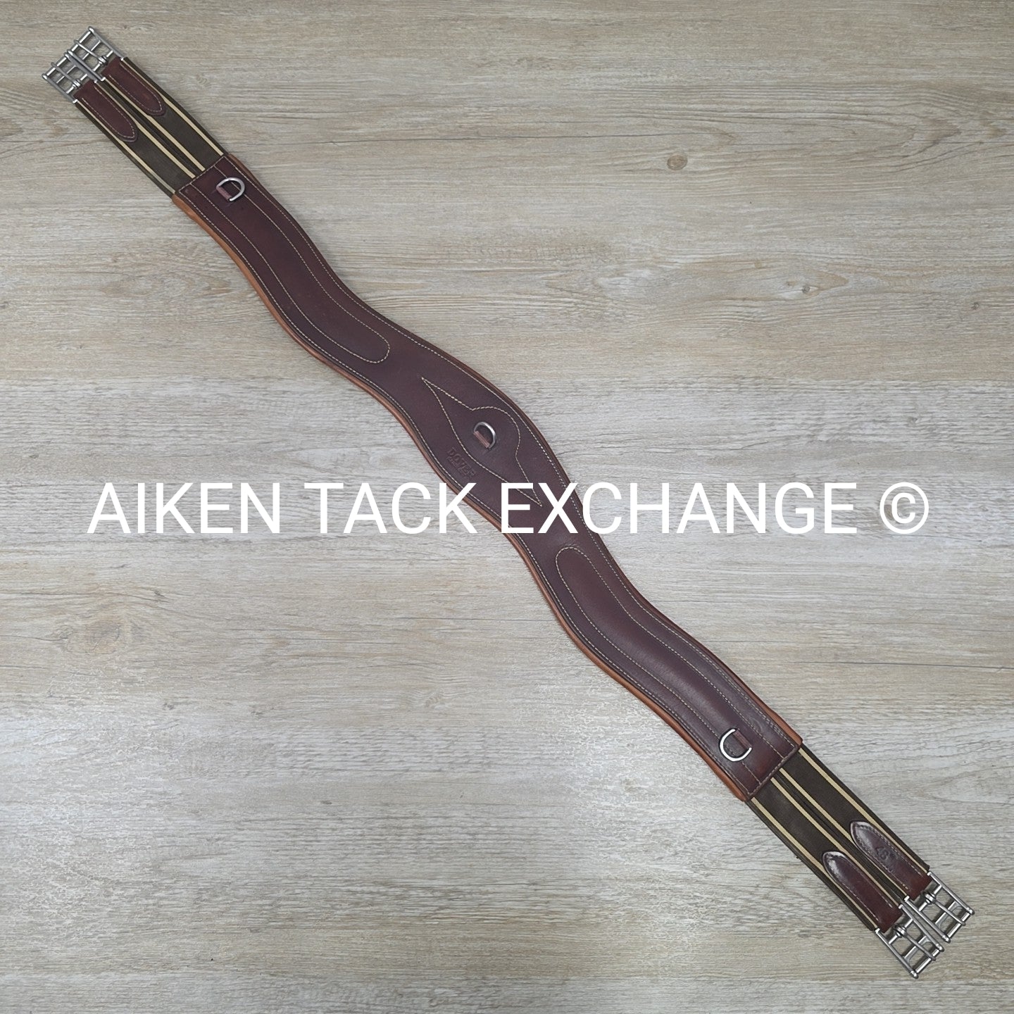 Dover Saddlery Anatomic Shoulder Relief Girth, Brown, 48"