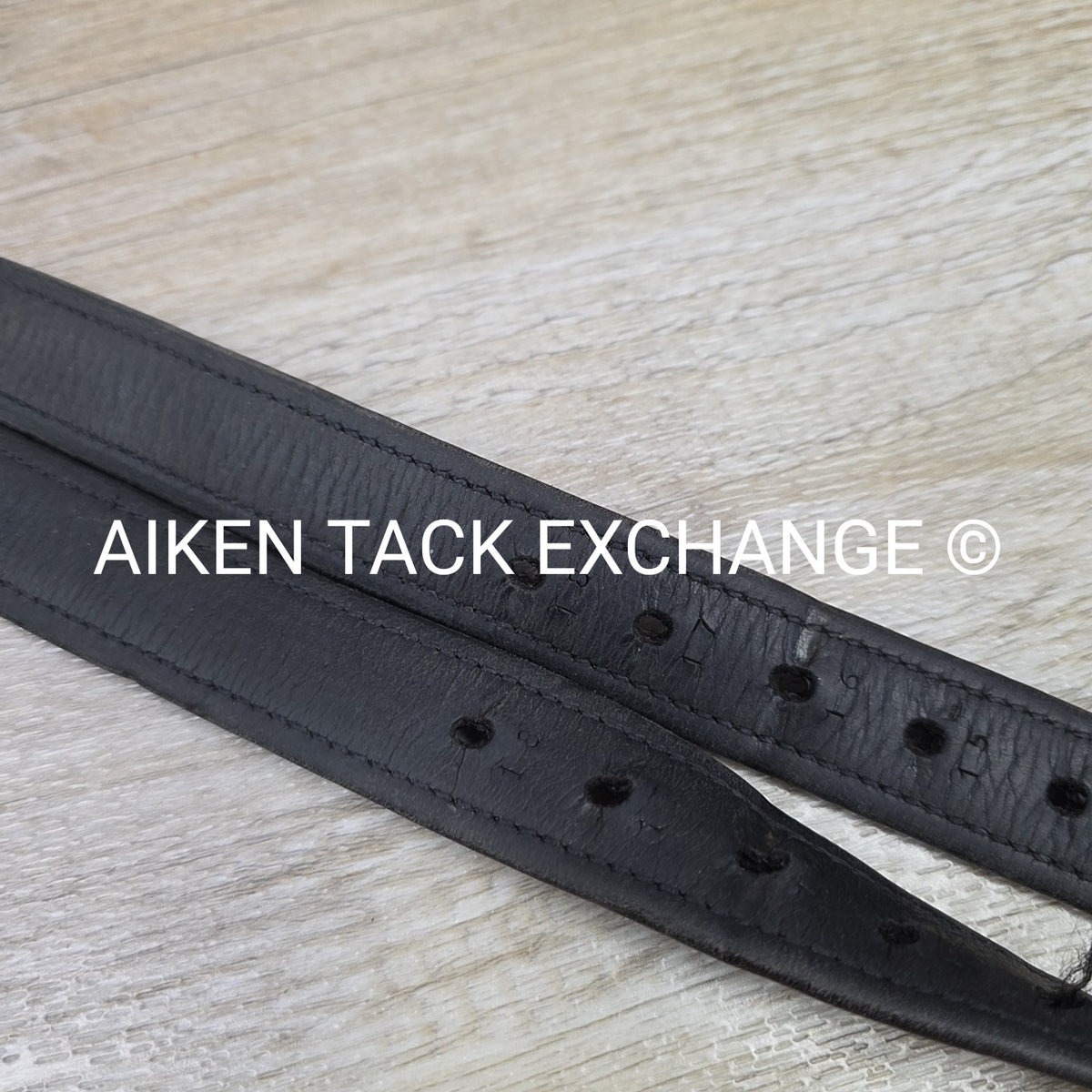 Nylon Lined Stirrup Leathers, Black, 60"