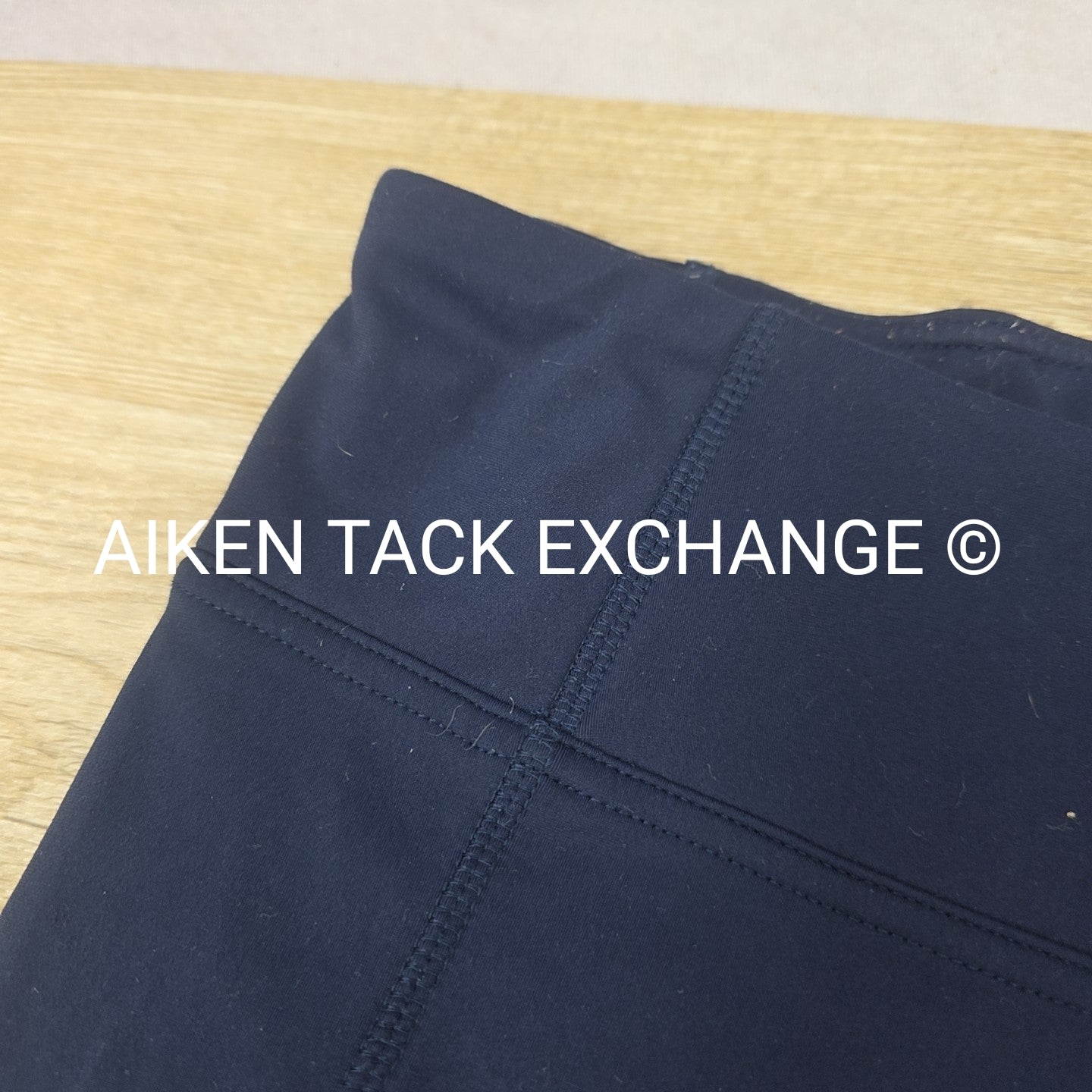 Kerrits Fleece Lite Silicone Grip Knee Patch Tights, Size Medium