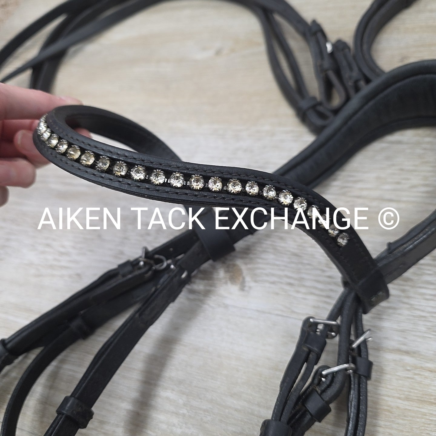 BARGAIN BUNDLE: Hatler Ego Snaffle Bridle Full & Weymouth Double Bridle with Re