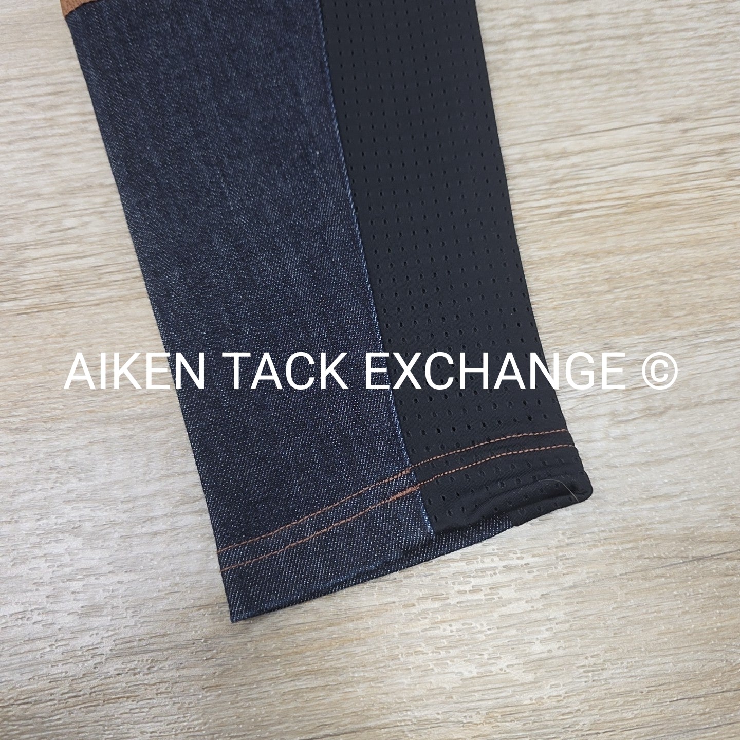 Kerrits Stretch Denim Knee Patch Breeches, Brand New, Women's Medium