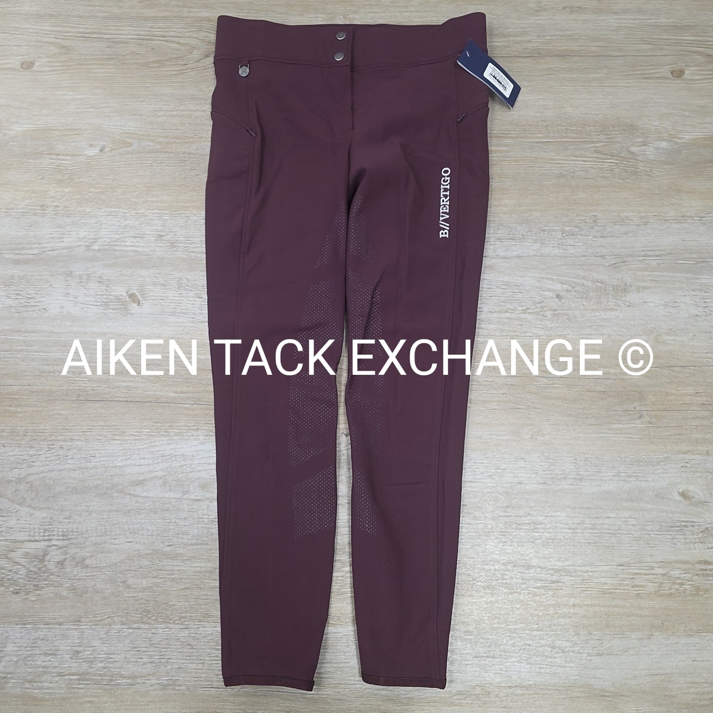 B Vertigo Justine Thermo Silicone Grip Full Seat Breeches, Size 32