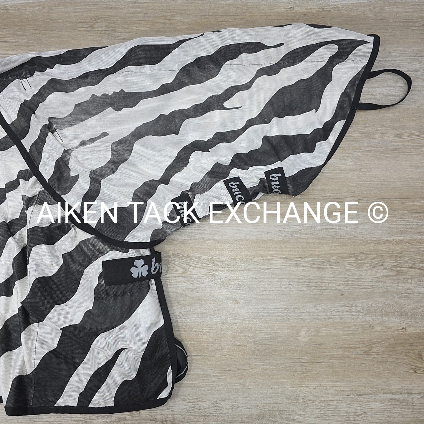 Bucas Buzz-Off Zebra Fly Sheet with Neck, 78"