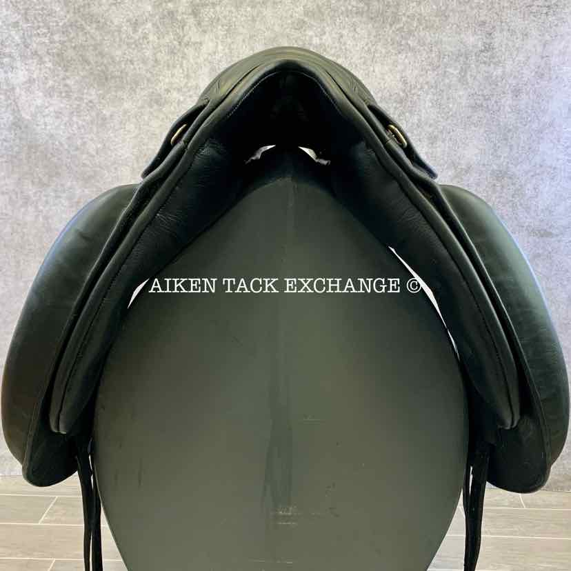 Marcel Toulouse Verona Platinum DL Genesis Monoflap Dressage Saddle, 17.5" Seat, Adjustable Tree, Wool Flocked Panels