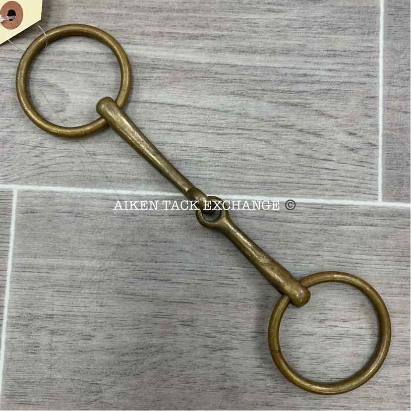 Herm Sprenger Aurigan Single Joint Loose Ring Bradoon Bit 5.25"