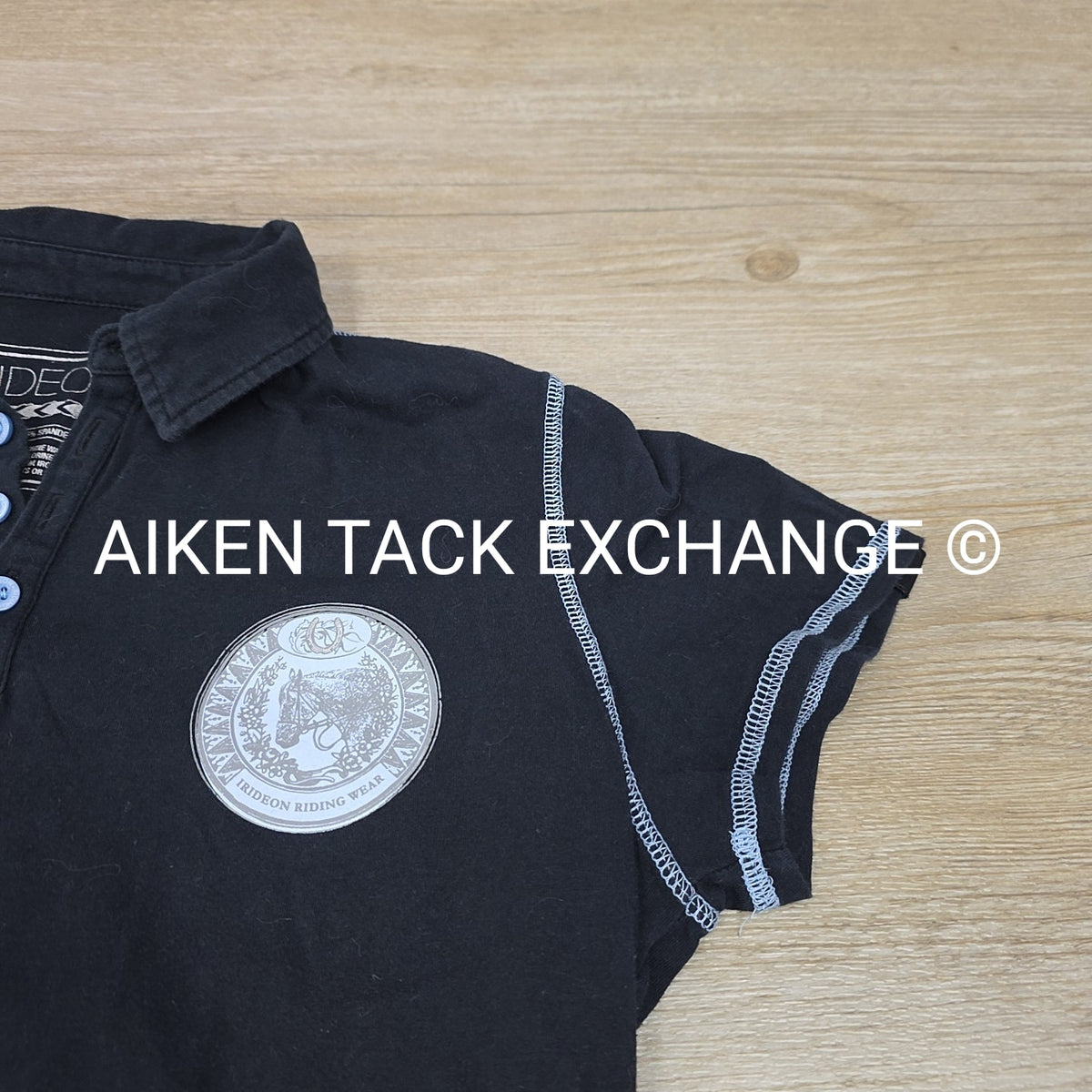BARGAIN BUNDLE: 3 Irideon Polo Shirts, Women's Medium