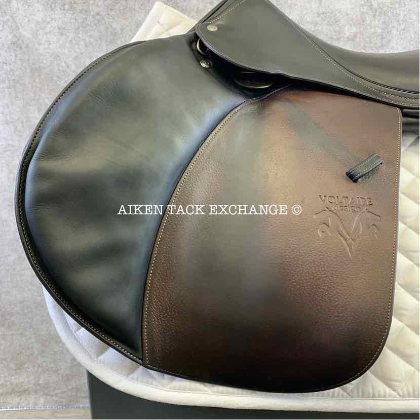 2018 Voltaire Palm Beach Close Contact Jump Saddle, 19" Seat, 4AAAR Flap, Medium Tree, PRO Panels