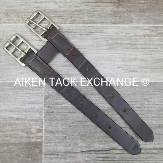English Leather Girth Extender with Roller Buckles
