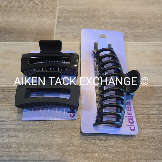 Claire's Claw Clip Bundle - 3 Total