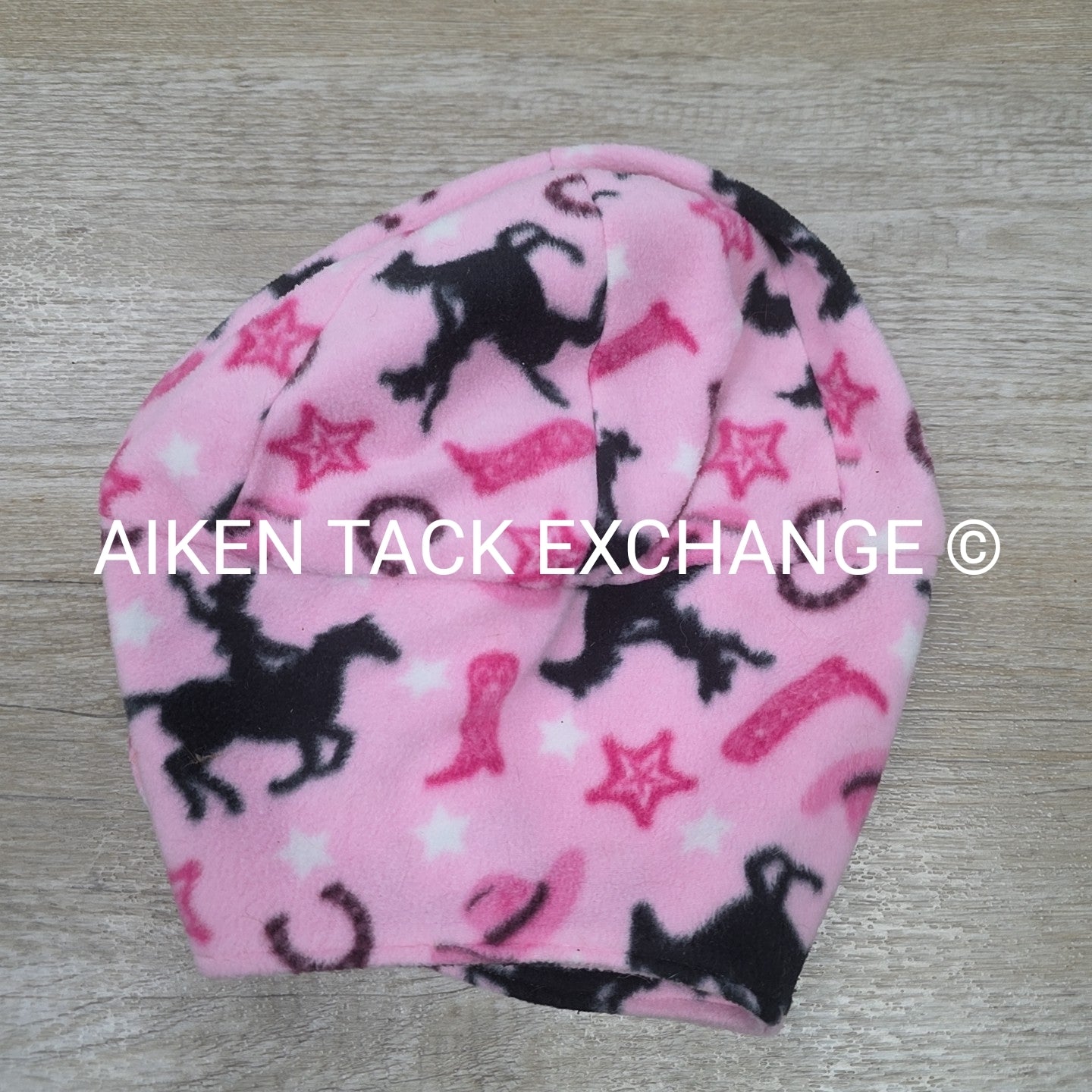 Pink Fleece Hood w/ Neck Gaiter