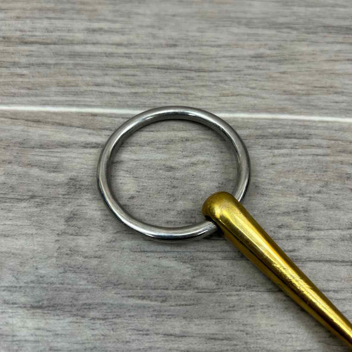 Stubben Sweet Copper Single Joint Loose Ring Bradoon Bit 5.25"