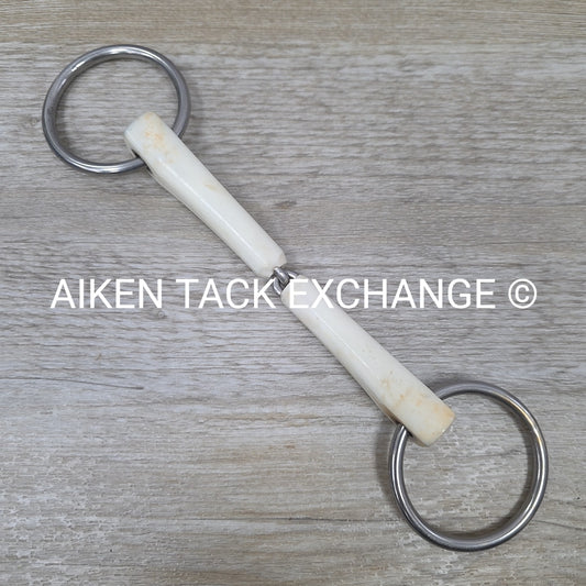 Winderen Single Joint White Comfort Loose Ring Bit 5.75"