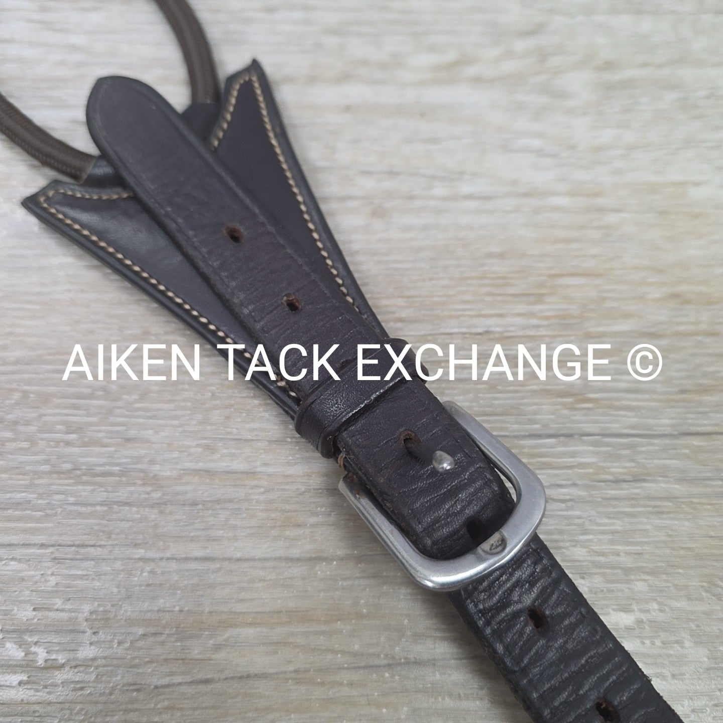 Adjustable Running Martingale Attachment, Brown, Size Full