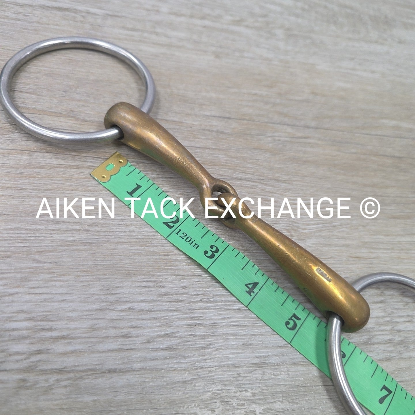 Herm Sprenger Aurigan Single Joint Loose Ring Bit 5.25"